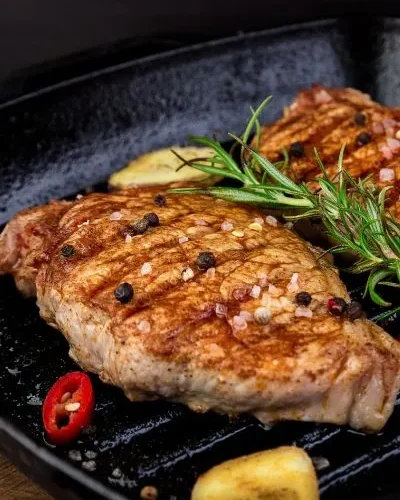 grilled steak